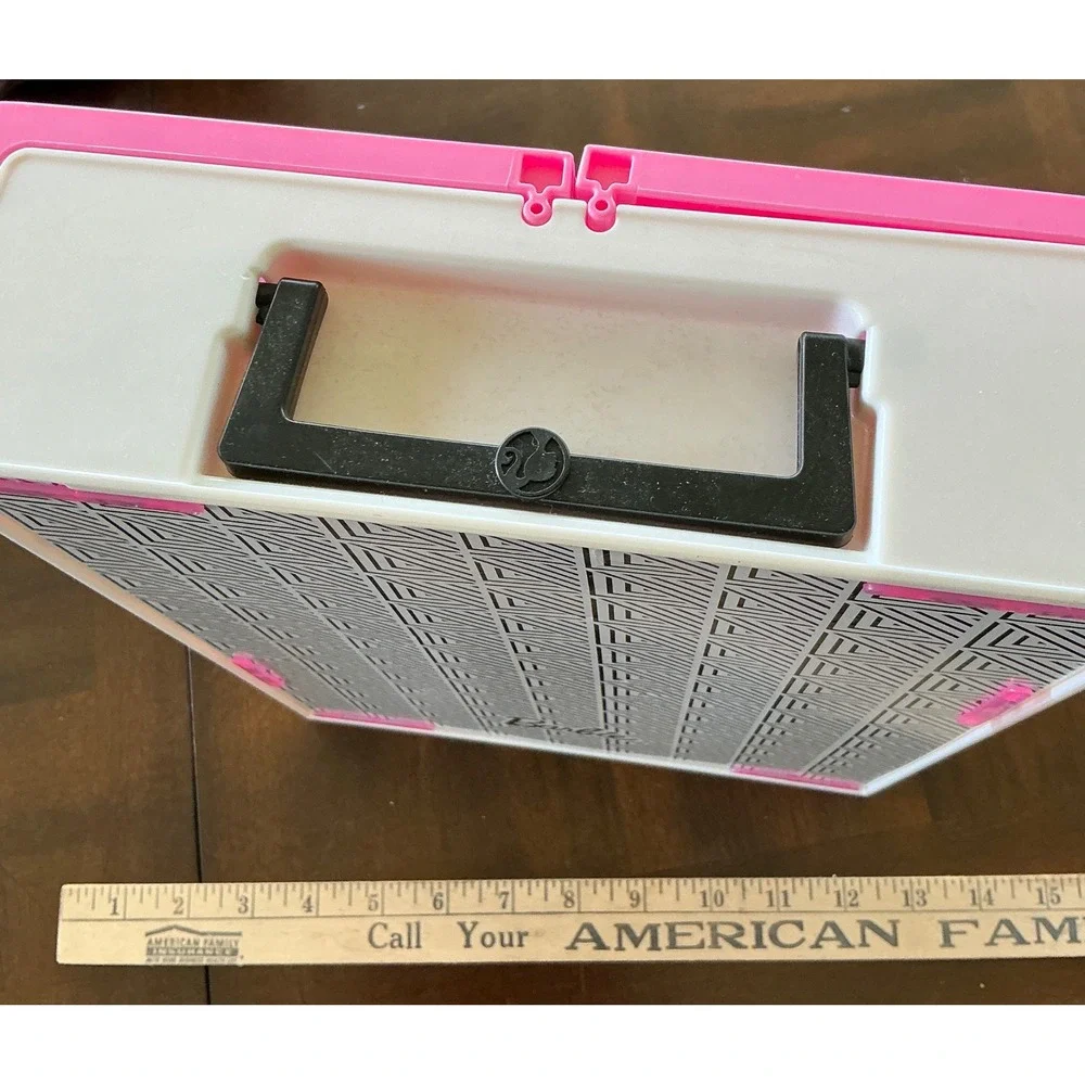 Barbie Fashionistas Ultimate Closet‎ Pink Portable Accessory Storage Case GBK11